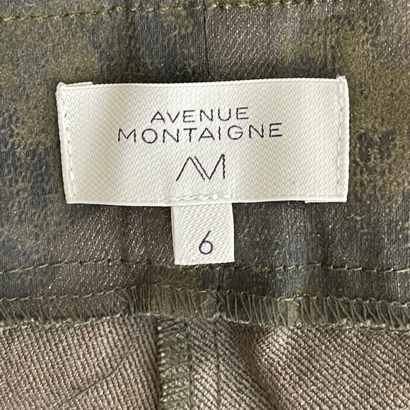 Avenue Montaigne Pull On Skinny Camo Size 6 Trousers - Picture 4 of 8